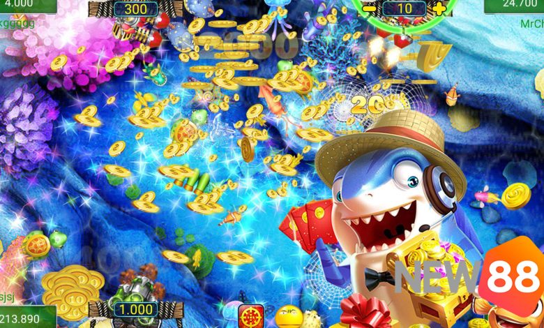 Cách chơi game bắn cá nhận thưởng lớn tại NEW88